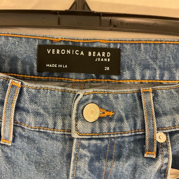 Veronica Beard Jeans, Joey High-Rise, Straight Leg Size 28 - Picture 1 of 6